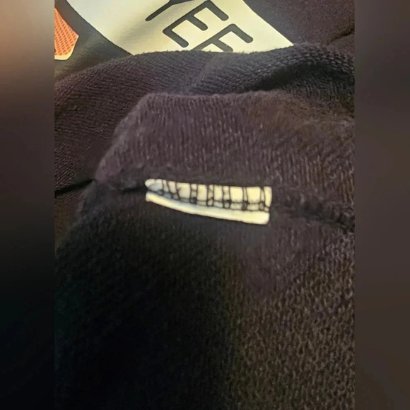 Forever 21 Women's Byee Byee Graphic Print Long Sleeve Crop Top Hoodie Large - Picture 8 of 10